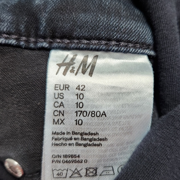 MATERNITY H&M Jeans - size 10 - Picture 5 of 6